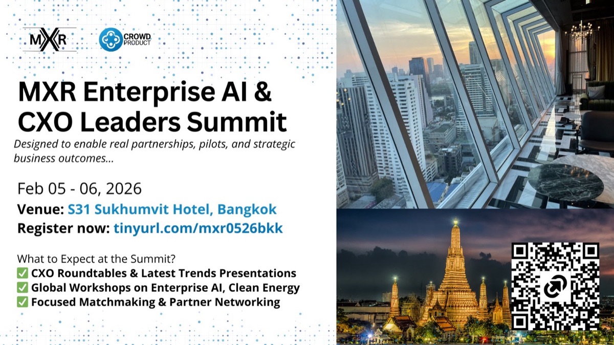 Enterprise AI and Mobility CXO Summit, Bangkok