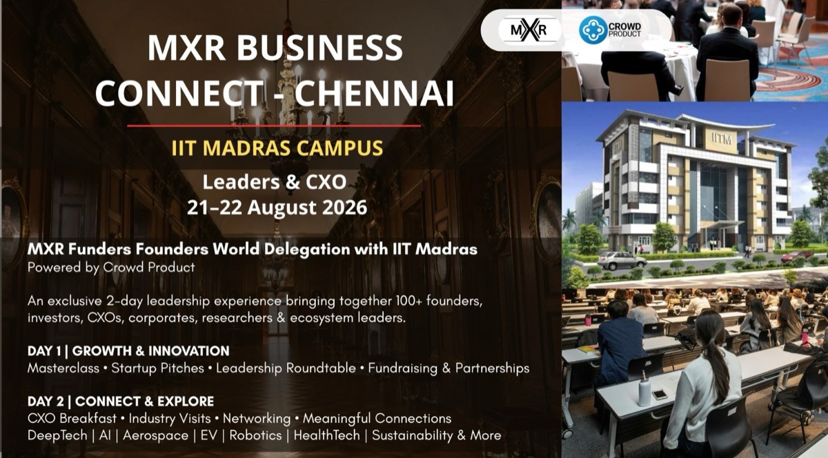 MXR Business Connect Chennai poster